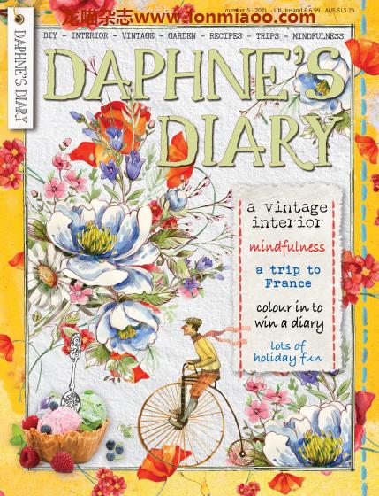 [英国版]Daphne’s Diary 创意手工家居装饰PDF电子杂志 2021年 No.5